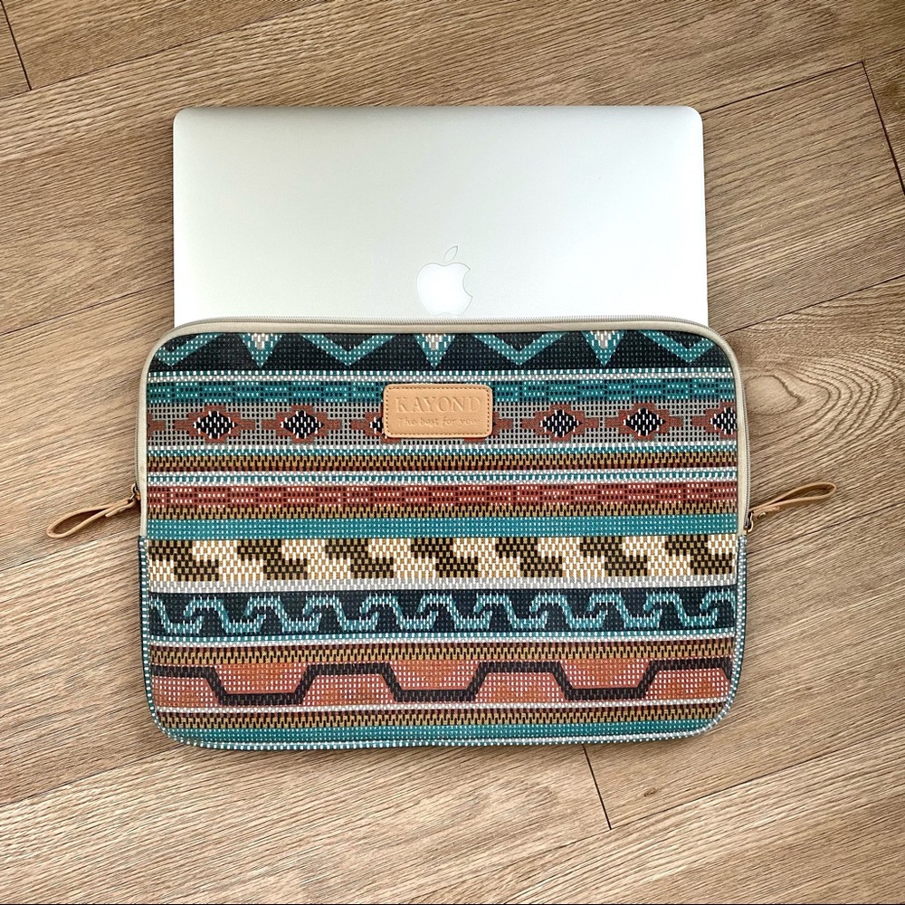 Kayond Retro Style 16” Canvas Laptop Sleeve Cover